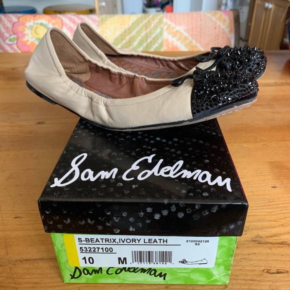 Sam Edelman “Beatrix” Leather Ballet Flat - Picture 4 of 6
